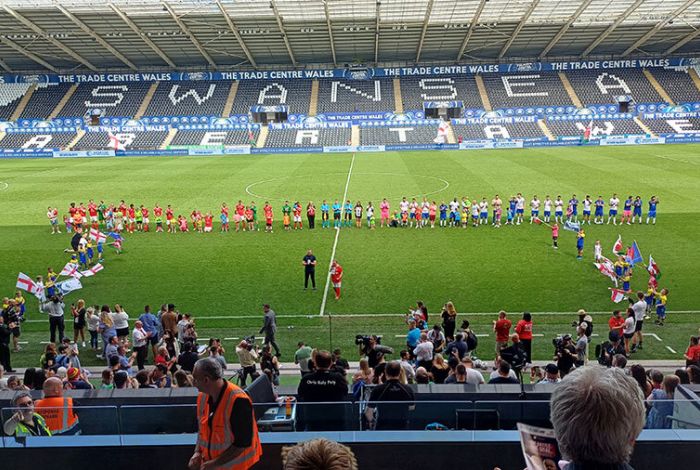 All-star Wales v England game raises thousands for good causes